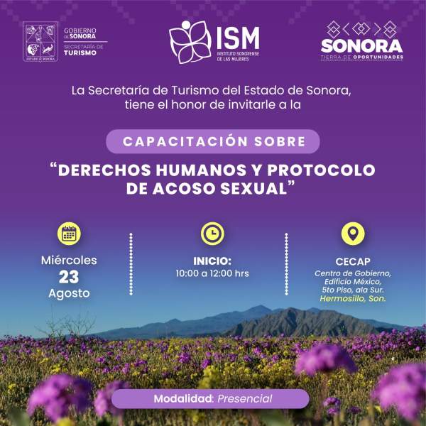 Capacitación: “Derechos Humanos y Protocolo contra el Acoso Sexual”